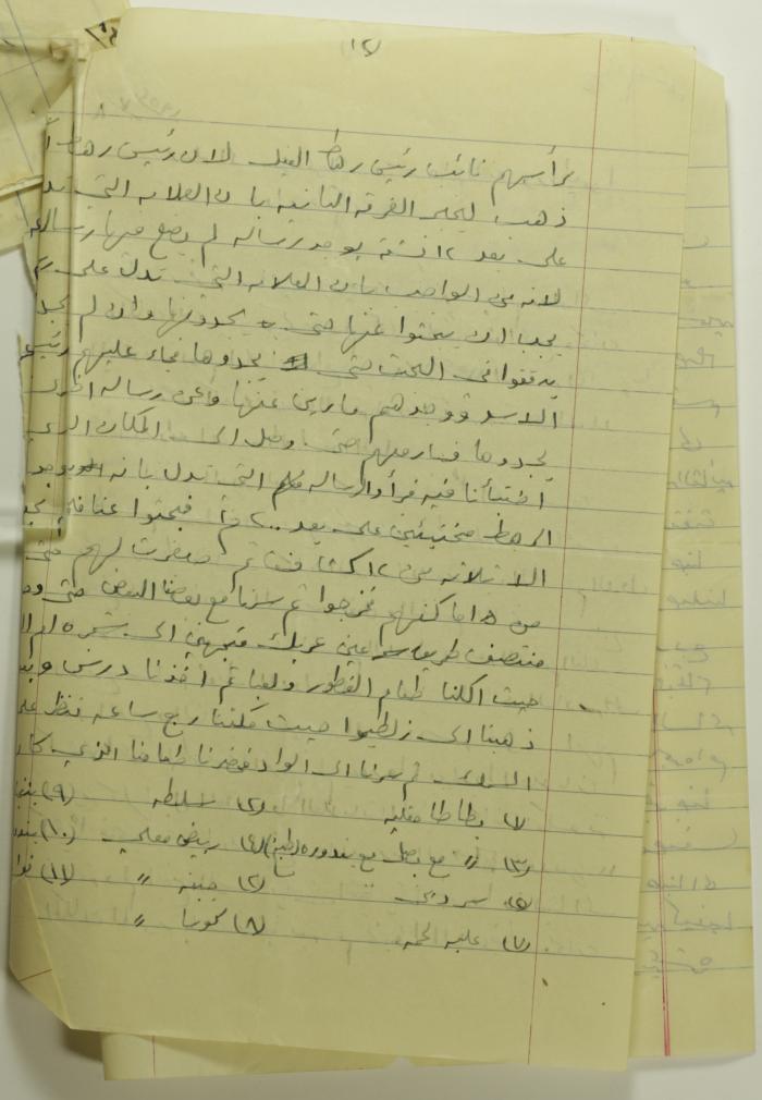 تقرير عن رحلة الى عين عريك وشجره ام العلي وزلطيموا 