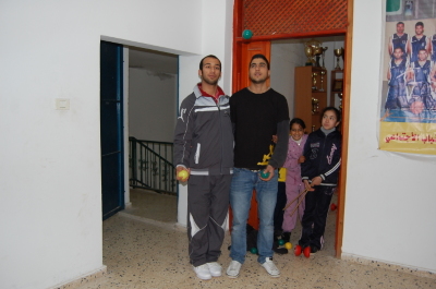 A Glimpse of Training Held by the Palestinian Circus School in Far'a Palestinian Refugee 
