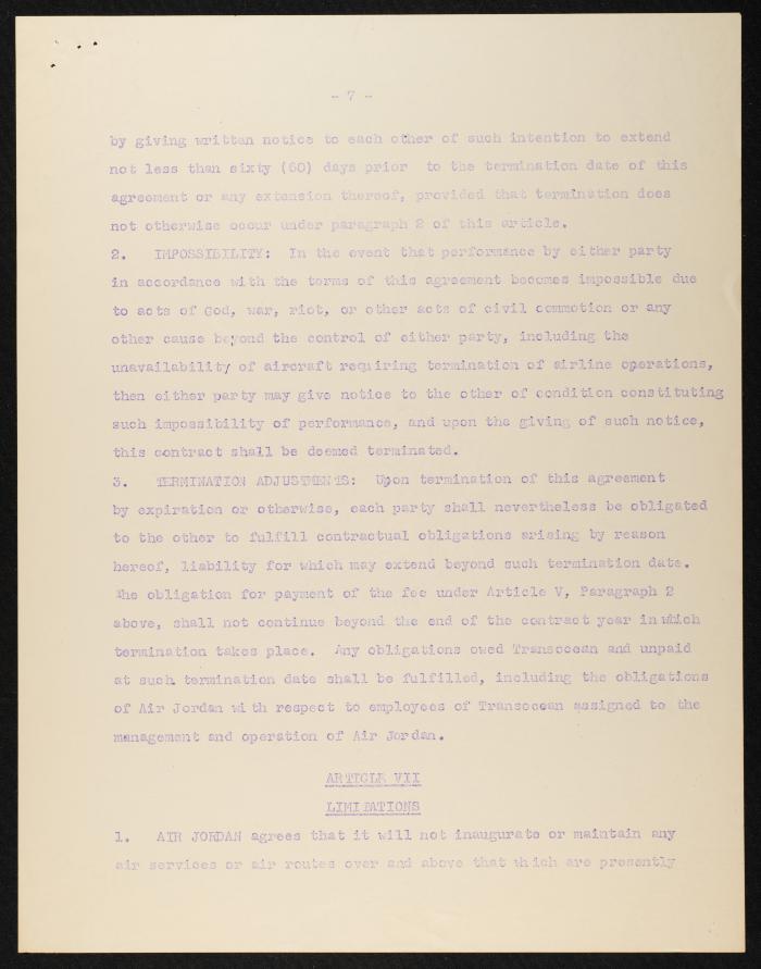 Judicial File of Anwar Nusseibeh, the 1950s