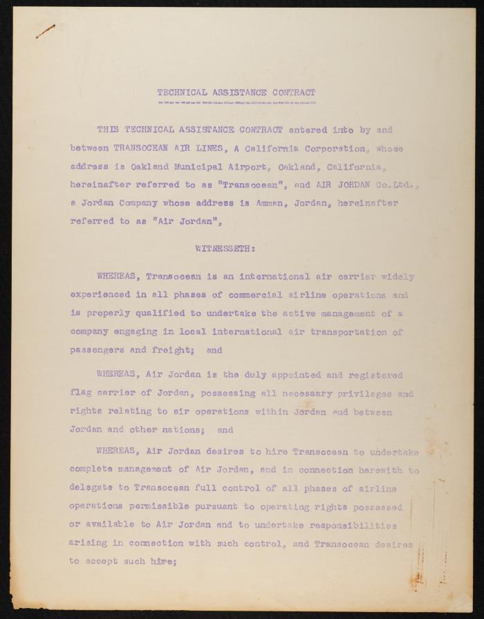 Judicial File of Anwar Nusseibeh, the 1950s
