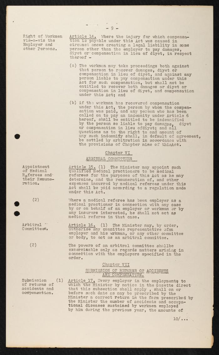 Judicial File of Anwar Nusseibeh, the 1950s