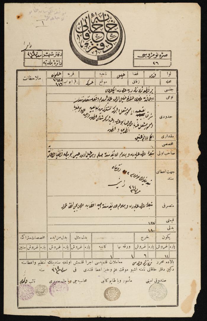 Judicial File of Anwar Nusseibeh, 1947