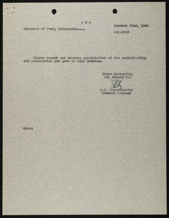 Judicial File of Anwar Nusseibeh, the 1950s