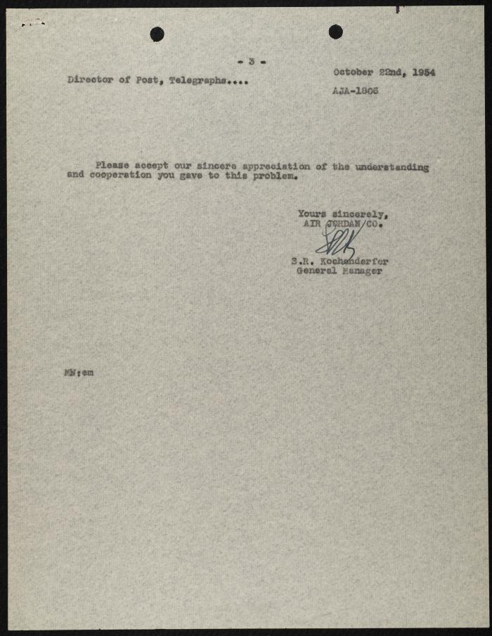 Judicial File of Anwar Nusseibeh, the 1950s