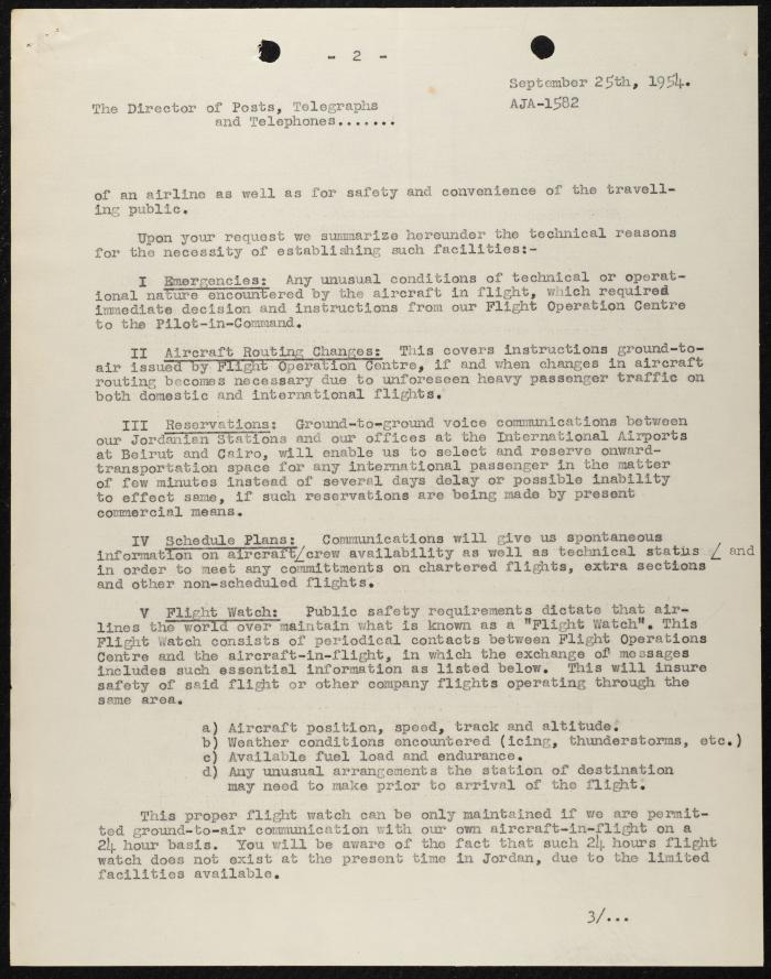 Judicial File of Anwar Nusseibeh, the 1950s
