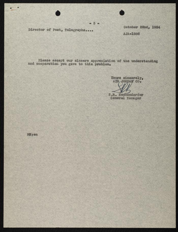 Judicial File of Anwar Nusseibeh, the 1950s