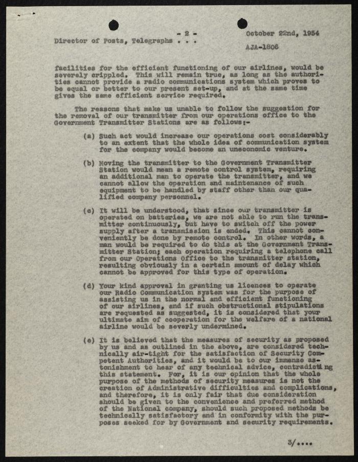 Judicial File of Anwar Nusseibeh, the 1950s