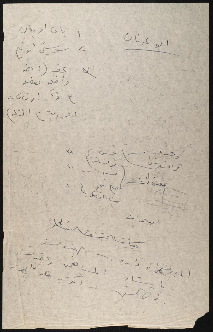 Judicial File of Anwar Nusseibeh, the 1950s