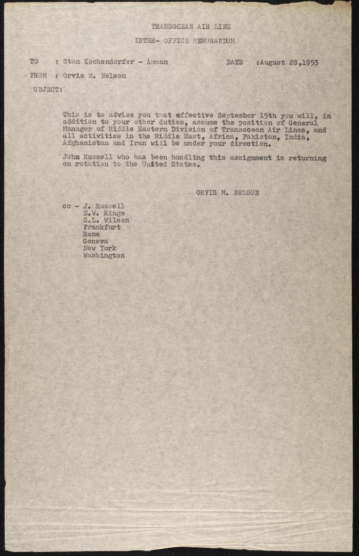 Judicial File of Anwar Nusseibeh, the 1950s