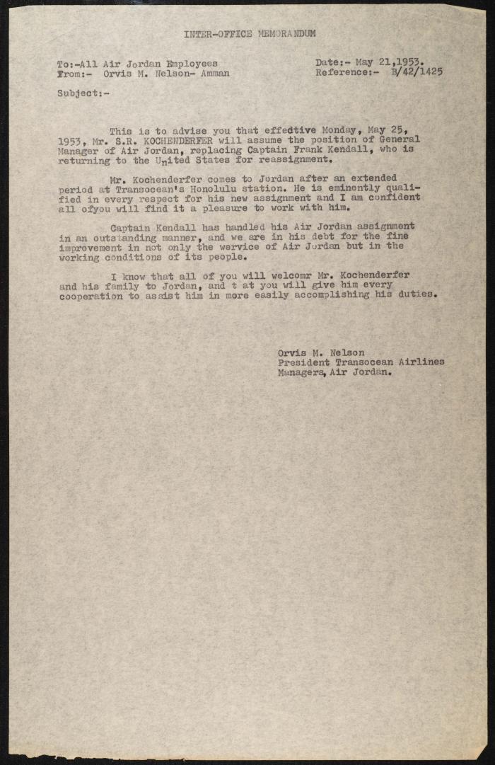 Judicial File of Anwar Nusseibeh, the 1950s