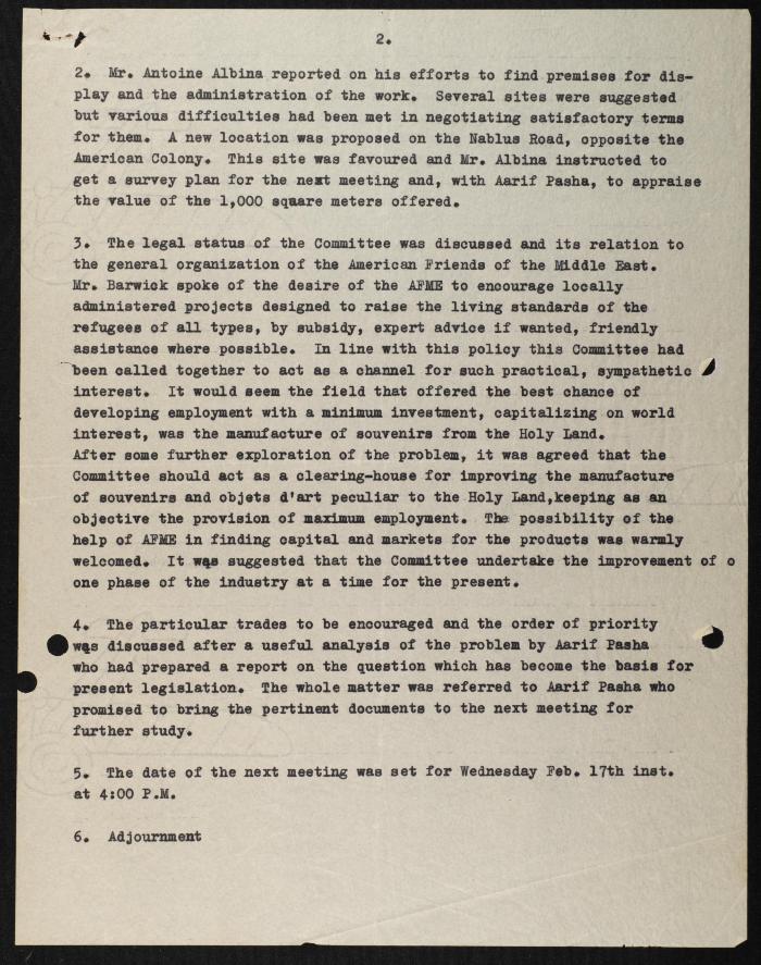 Judicial File of Anwar Nusseibeh, the 1950s