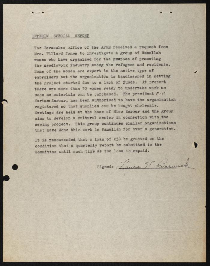 Judicial File of Anwar Nusseibeh, the 1950s