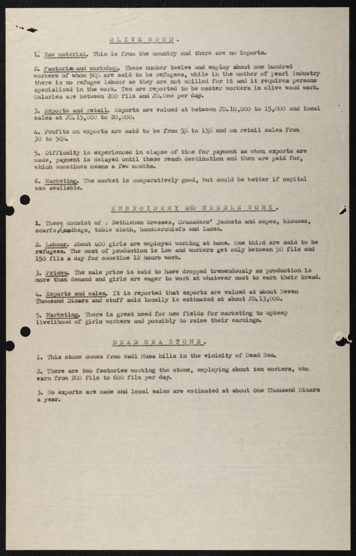 Judicial File of Anwar Nusseibeh, the 1950s