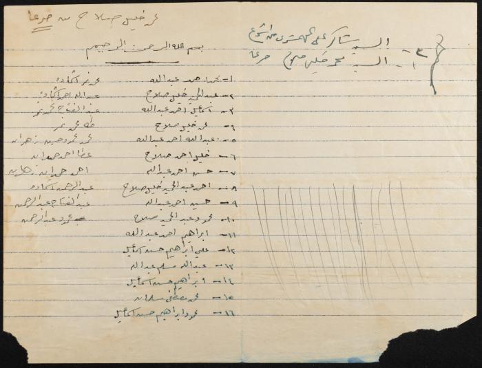 Judicial File of Anwar Nusseibeh, 1950