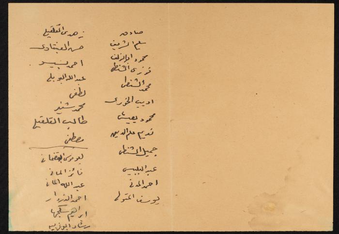 Judicial File of Anwar Nusseibeh, 1950