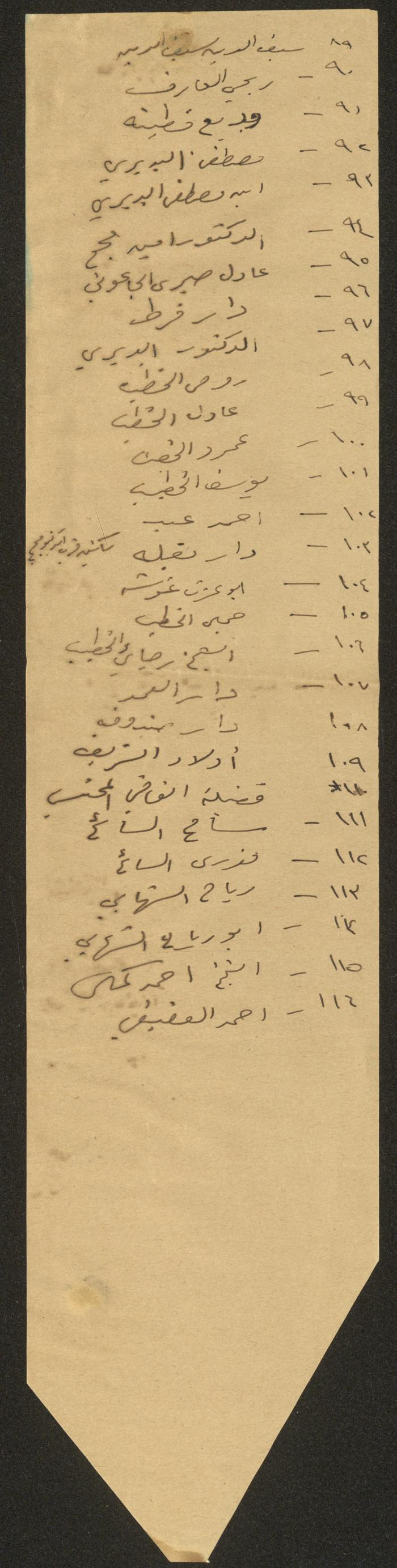 Judicial File of Anwar Nusseibeh, 1950-1951