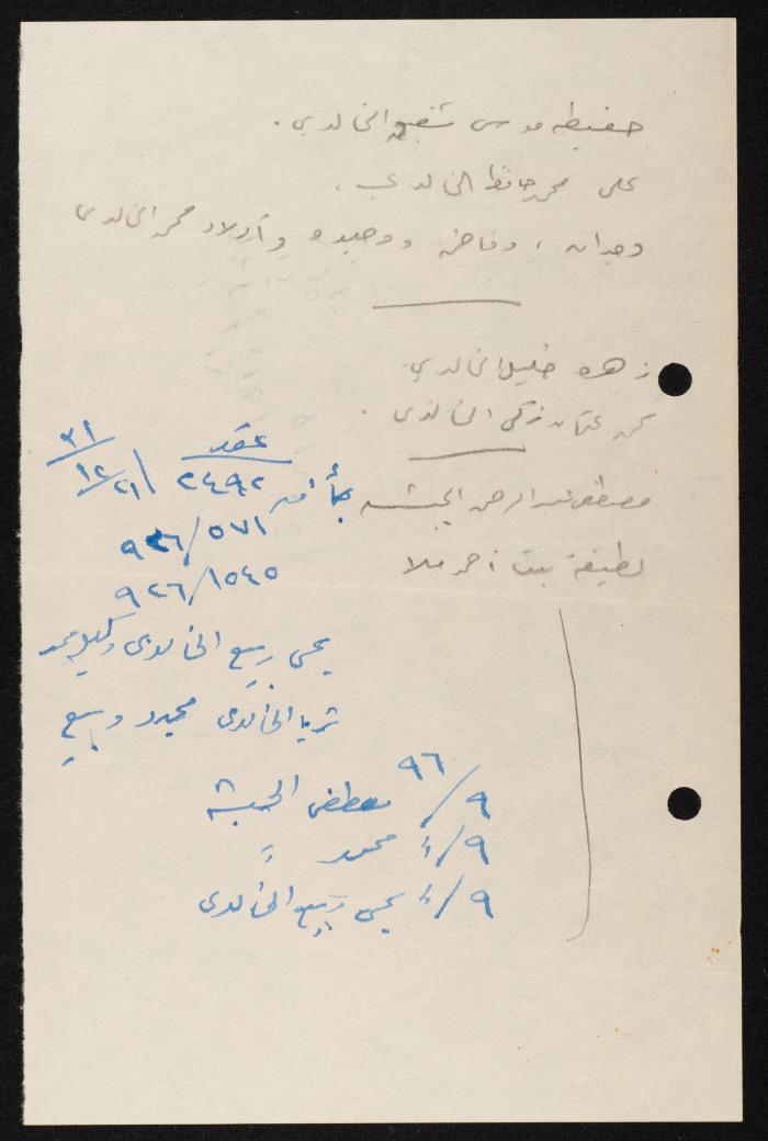 Judicial File of Anwar Nusseibeh, 1963