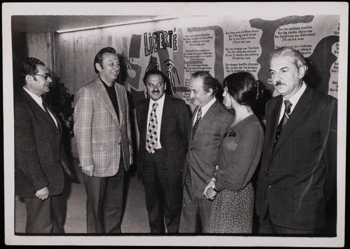 Zahi Karkabi and Sasha Hanin, Paris, 1976