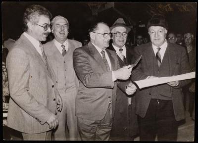 Zahi Karkabi and the Mayor of Haifa, 1980-1948