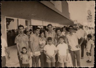 The Reception of Khaled Karkabi, Lod Airport, 1971