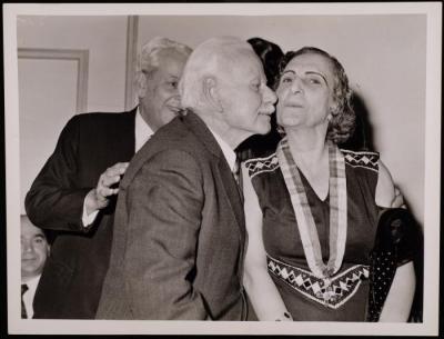 Asma and Ilyas Tubi, Beirut, April 1973