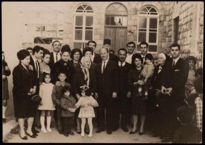 The Karkabi Family at a Wedding, Haifa 