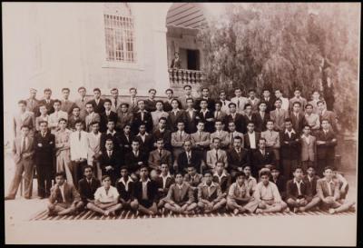 The Graduation of Zahi Karkabi from al-Rashidiya School, Jerusalem, July 1944