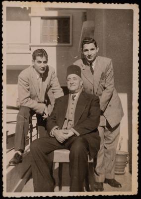 George, Munir and Habib Khoury, Cyprus, the 1960s