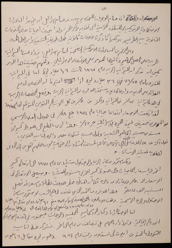 مسودة مقال عن الحزب الشيوعي للاحتلال الإسرائيلي،1977