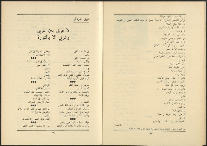 Al-Jadeed Magazine, Issues 8 and 9, August and September 1985