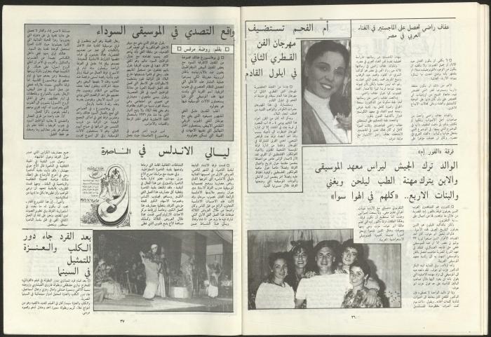 Issue 6 of al-Ghad Magazine, August 1986