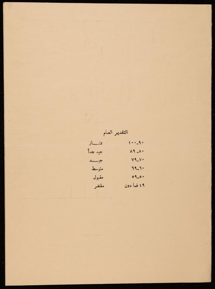 تقرير علامات مدرسية لصونيا مخلوف صادر عن مدرسة راهبات مار يوسف، 1992-1993