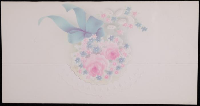 Wreath Party Invitation Card, 28 August 1994