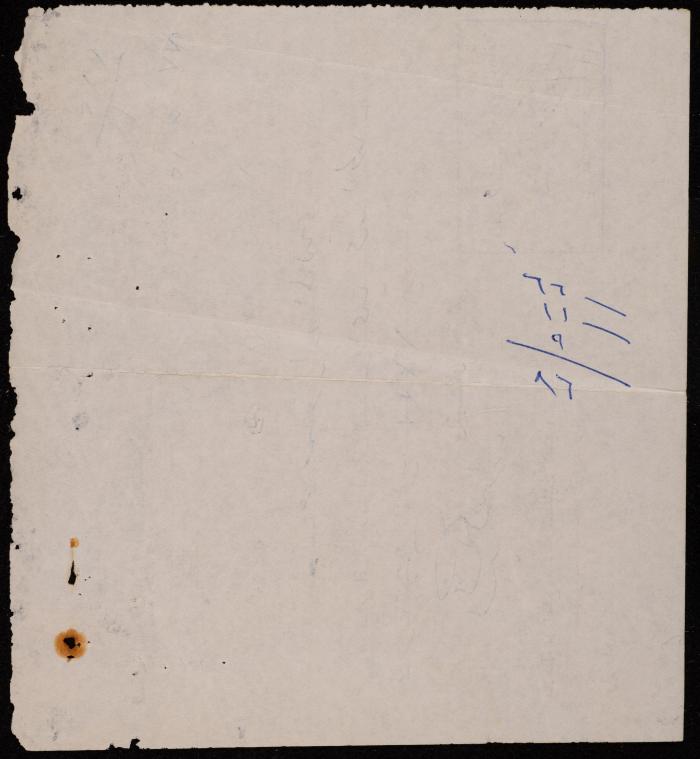 Clearance Receipt for Ragheb Kayed, Amman, 12 May 1977
