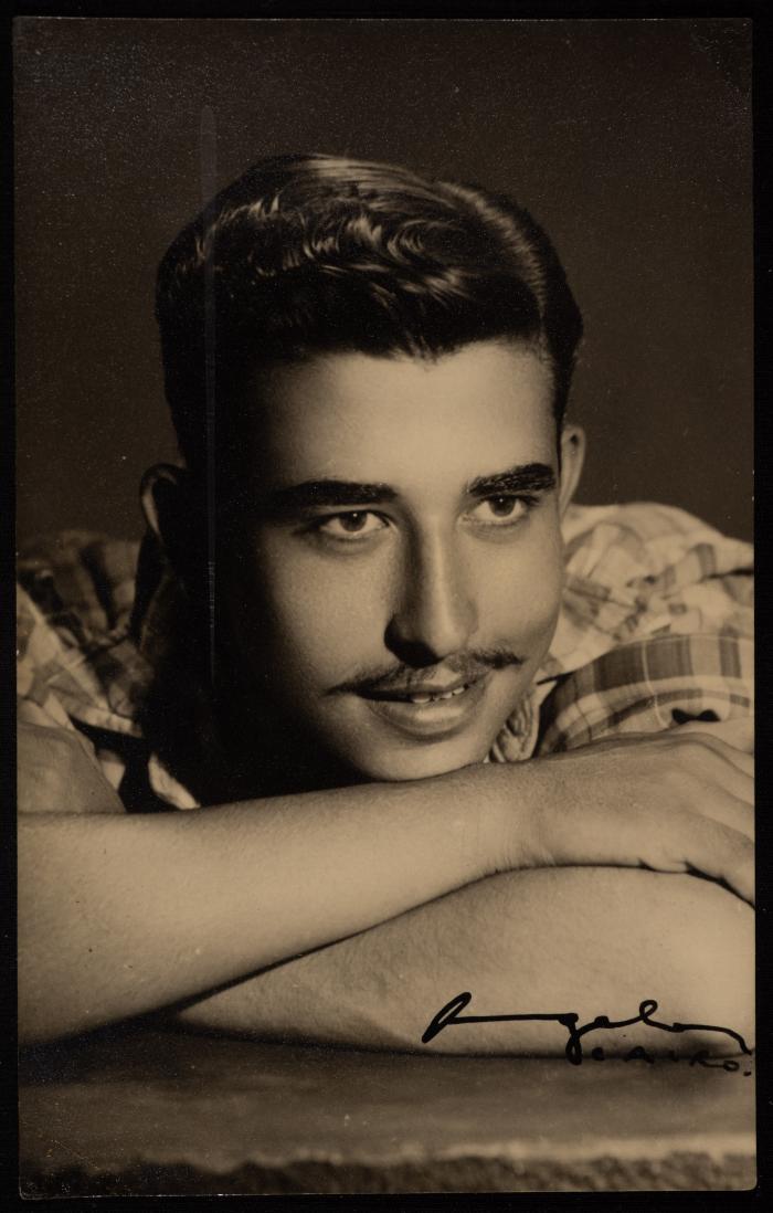 صورة شخصية لوليد بيبي، القاهرة، 6 حزيران 1949
