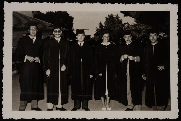 Emil Costandi's Graduation from AUB, Beirut, June 1954