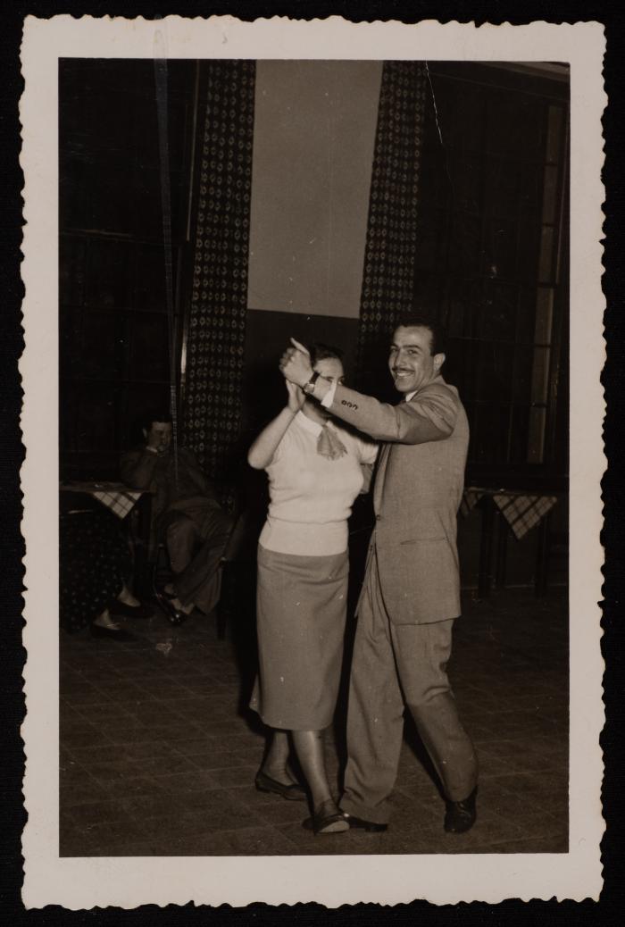 Emil Costandi Dancing with a Woman, Beirut, 1953