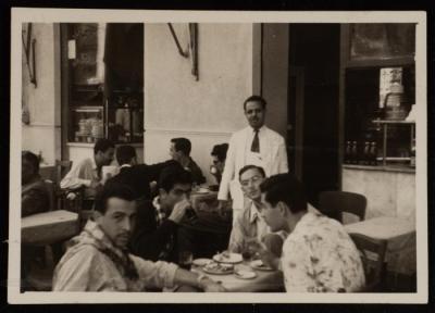 Emil Costandi in Beirut, 1951