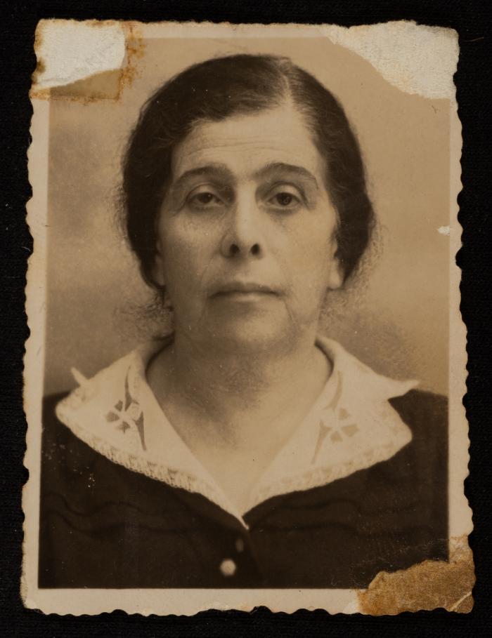 A Portrait of Sarweh Costandi, Yafa, 1948