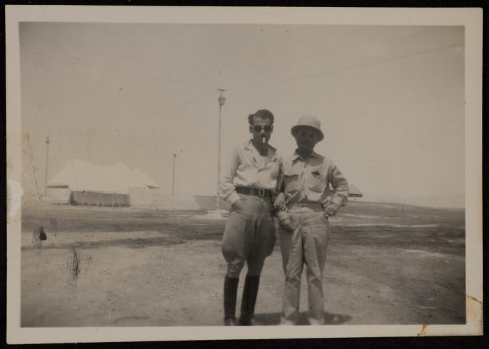 Emil Costandi's Colleagues, Qatar, 1949-1950