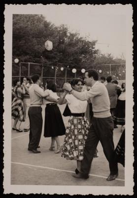 Emil Costandi Dancing with a Woman, Beirut, 1953