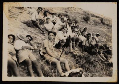 Student from Bishop Gobat School, Jerusalem, 1944