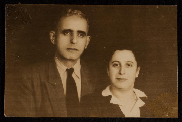 Fuad Hadad and Dalal Costandi, Lebanon, 19 December 1948
