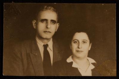 Fuad Hadad and Dalal Costandi, Lebanon, 19 December 1948