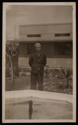 Hafiz Dajani at al-Amiriya School, Yafa, 1947-1948