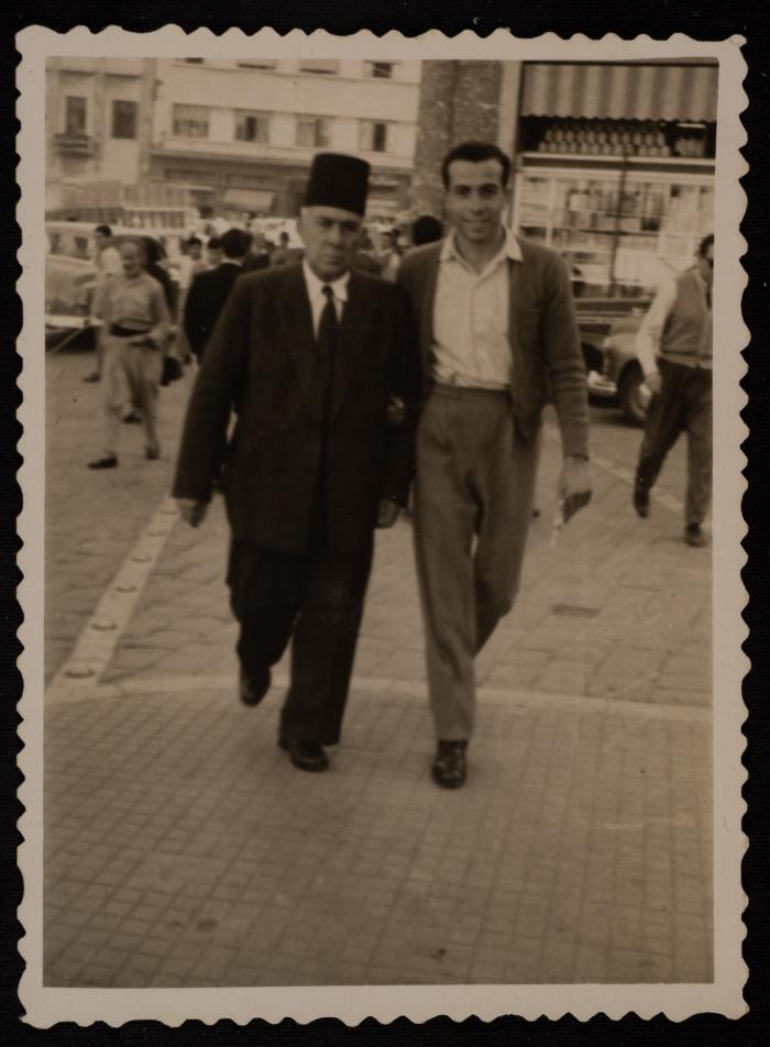 Emil Costandi and Bichara Costandi, Beirut, 1950