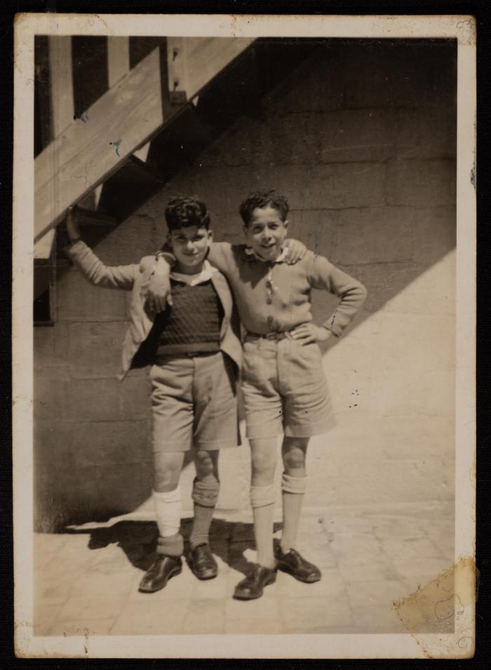 Emil Costandi and Fuad Saleh, 30 March 1943
