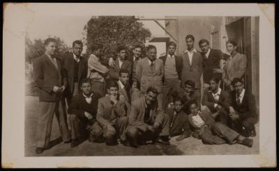 Students from al-Amiriya School, Yafa, 1947-1948
