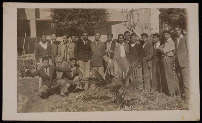 Students from al-Amiriya School, Yafa, 1947-1948