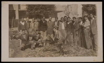 Students from al-Amiriya School, Yafa, 1947-1948